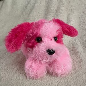 Ty Classic Pink Yodels Yodeler Saint Bernard Puppy Dog 14” Plush Stuffed Animal